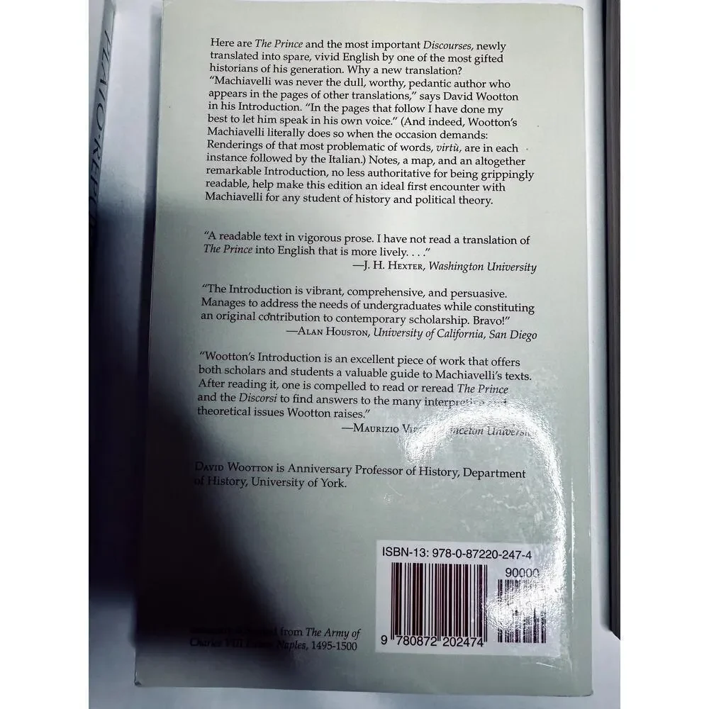 Politics Aristotle Plato Republic Selected Political Writing Machiavelli Set 4